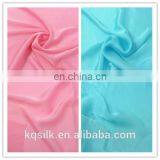 Hangzhou Factory-direct Plain Dyed/solid Pure Silk Georgette/ggt Satin Fabric