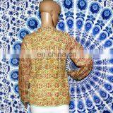 Indian Block Print Jackets Ethnic Women's Coat thumbnail-3