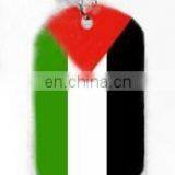 Custom Palestine Country Flag Crystal Dog Tags thumbnail-2