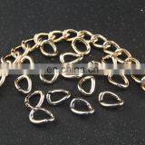 lowest gold chain, chain buckle uv buckle, uv plastic chain apparel accessories