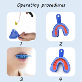 Dental Putty Fast Set Light Body Hydrophilic Impression Materials thumbnail-2