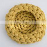 Cotton Tube Braid Yarn Hand Knitting Pet Blankets Machine Washable thumbnail-1