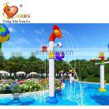 2019 spray park equipment kids water park fiberglass water toys