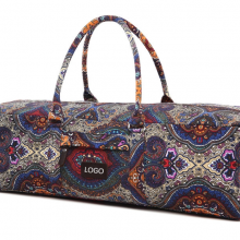 Fashionable Printing Large Multifunctional Sports Gym Bag for Fitness Girl thumbnail-4