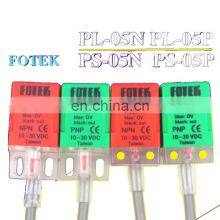 Fotek Proximity Sensor Switches PL-05N/P PS-05N/P NPN Out DC10-30V NO,3 Wire Sensing Distance 5mm thumbnail-4