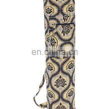 Custom Logo Private Label Jacquard Fabric Yoga Mat Bag Canvas Indian Manufacturer thumbnail-1