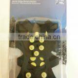 10 Spikes Non-slip Ice Gripper Rubber Shoe Covers thumbnail-4