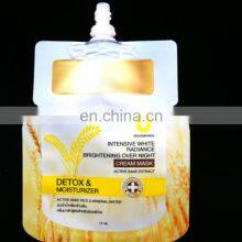 Reusable Doypack Plastic Stand up Spout Pouch Liquid Drink Water in Plastic Double Ziplock Bag thumbnail-1