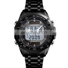 Skmei 1493 Solar Powered 30meters Waterproof Stainless Steel Digital Quartz Wristwatch thumbnail-3