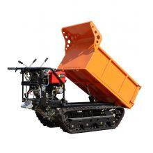 Palm Garden Mini Crawler Type Gas Engine Truck Dumper