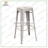 Galvanized Marais Side Metal Bar Stool Chair thumbnail-5