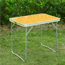 Portable Folding Picnic Outdoor Table Metal Square Modern BBQ Mini Table thumbnail-2