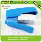 Novelty stapler shaped eraser , school erasers