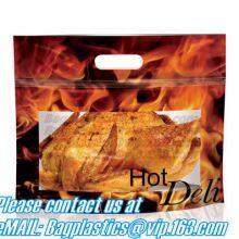 ROTISSERIE CHICKEN BAGS, MIRCOWAVE POUCH, HOT ROAST BAG, FRESH FRUIT VEGETABLE PACKAGING, CHERRY PACK thumbnail-2