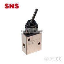 SNS Brand JM Series 3/2 Manual Directional Control Valve, Mechanical Control Valve, Pneumatic Air Control Valve thumbnail-2