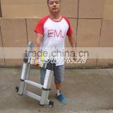 Aluminium Telescopic Hinge Ladder 3.8m