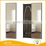 Modern decorative full length wall mounted dressing mirror with ironing board