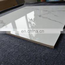HB6452 Building Polished Porcelain White Marble Look Floor Tiles thumbnail-4