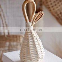High Quality Rattan Rattle Set, Wicker Hand Bell Kids Toys Wholesale Supplier thumbnail-4