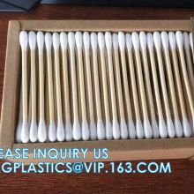 Eco q tips q-tips disposable bamboo cotton ear buds swabs tige stick, Disposable Industrial Cleanroom Makeup Tool