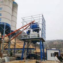 75 м3/ч бетонный смесительный комплекс HZS75 с цементным силосом на болтах thumbnail-5