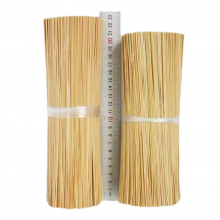 Design Environmentally Friendly Barbecue Wholesale Color Raw Bamboo Natural Incense Sticks for Sale thumbnail-2