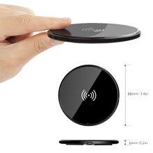 Ultra Thin Round Shape Universal Mobile Phone Wireless Charger for Smart Phones thumbnail-5