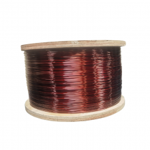 Class 200 Grade 2 EIW Enameled Round Aluminum Magnet SWG4 5.189mm for Toroidal Power Transformer Inverter NEMA MW1000 thumbnail-1