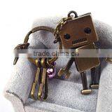 2016 Factory Fashion Gift Customized Metal Robot Keychain Quality Choice thumbnail-3