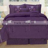 2016 Hot Sale 7Pcs Embroideried Comforter Set thumbnail-1