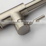 2016 Hot Selling Top Quality Deck Mounted Brushed Treatment Brass Pull Out Cupc Faucet thumbnail-4