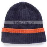customized cotton with spandex knitted beanie hats
