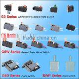 Small Simulater Roller Lever Micro Switch With PCB Terminal thumbnail-3