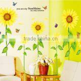 Butterfly Grass Flower Stickers Removable Diy Vinyl Quote Wall Sticker Poster Home Decoration