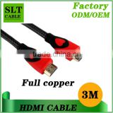 Shenlantuo 3m High speed hdmi cable or laptop to hdtv support 4K*2K 2160P 3D Ethernet 1.4V
