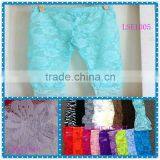 aqua blue legging shorts, lace shorts for girls, short lace legging