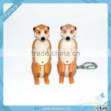 Pvc Mini Fox Cartoon Keychain,mini Cartoon Fox Shape Toy Keychain,cute Plastic Key Chain thumbnail-1