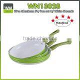 3pcs Aluminum Ceramic Fry Pan Set thumbnail-1