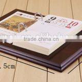 Luxury New Style 2015 Wooden Calendar Office Use Gift Business Gift Decoration thumbnail-4