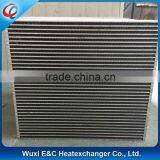 aluminum plate and bar fule oil cooler with valve core