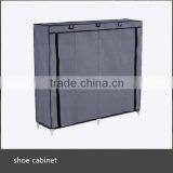 WUHUAN Space Saving Metal Shoe Rack With Non-woven Fabric thumbnail-4