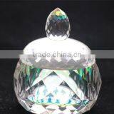 Newest Crystal Sugar Bowl With Lit Home Decoration