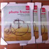 Frameless Glass Clip Snap Photo Frame With Foam Corner Protectors thumbnail-1