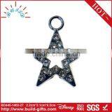 Five-pointed Star Shape Pendant Crystal Charms Pendant