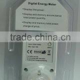 Wireless Digital Energy Power Meter Socket Europe Plug CE Certificate thumbnail-6
