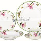 30pcs Porcelain Dinnerware SDR1033-Round Shape With Full Decal
