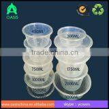 PP Microwaveable Round Food Container 750ml/ 32oz With Lid Quality Choice thumbnail-3