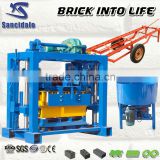 QT40-2 new product concrete block machine, block machine for sale, building material manual brick making machine alibaba express