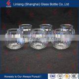 Round Clear Glass Tealight Candle Holder