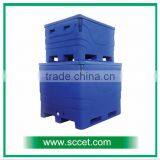 600L Size LLDPE+PU Insulated Cooler for Fish Cooling (by Four Side Forklift ) thumbnail-6